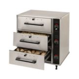 Star&reg; Mfg 3-Drawer Standard Food Warming Drawer w/ LED Display