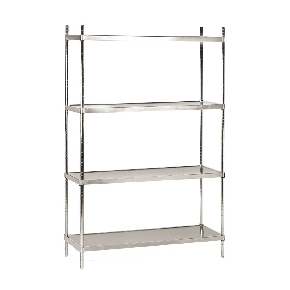 Advance Tabco 18" x 60" Solid Shelving Combo, SHC-1860