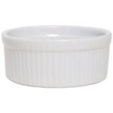 Tuxton&reg; 10 Oz. White Souffle Dish