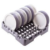 Cambro&reg; Soft Gray Camrack&reg; 5" x 9" Peg Rack