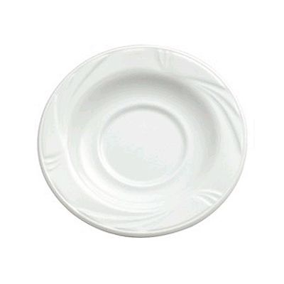 Oneida&reg; Arcadia&trade; 4-1/2" Porcelain White A.D. Saucer
