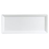 Steelite Rene Ozorio Aura 14" x 6-1/4" Embossed Tray