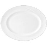 Steelite Distinction Alvo White 13" Oval Platter