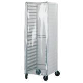 Advance Tabco Heavy Duty Clear Front Rack Cover w/ 3 Zippers