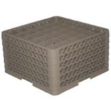 Traex&reg; TR13CCCCCC 36-Compartment 9-7/8" High Beige Glass Rack