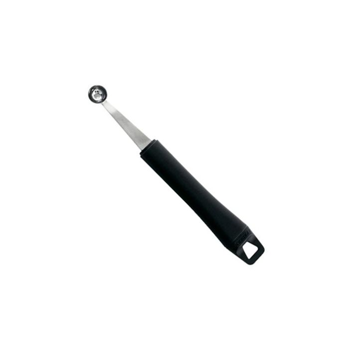 Paderno World Cuisine 9/32" Melon Baller w/ Black Plastic Handle