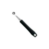 Paderno World Cuisine 9/32" Melon Baller w/ Black Plastic Handle