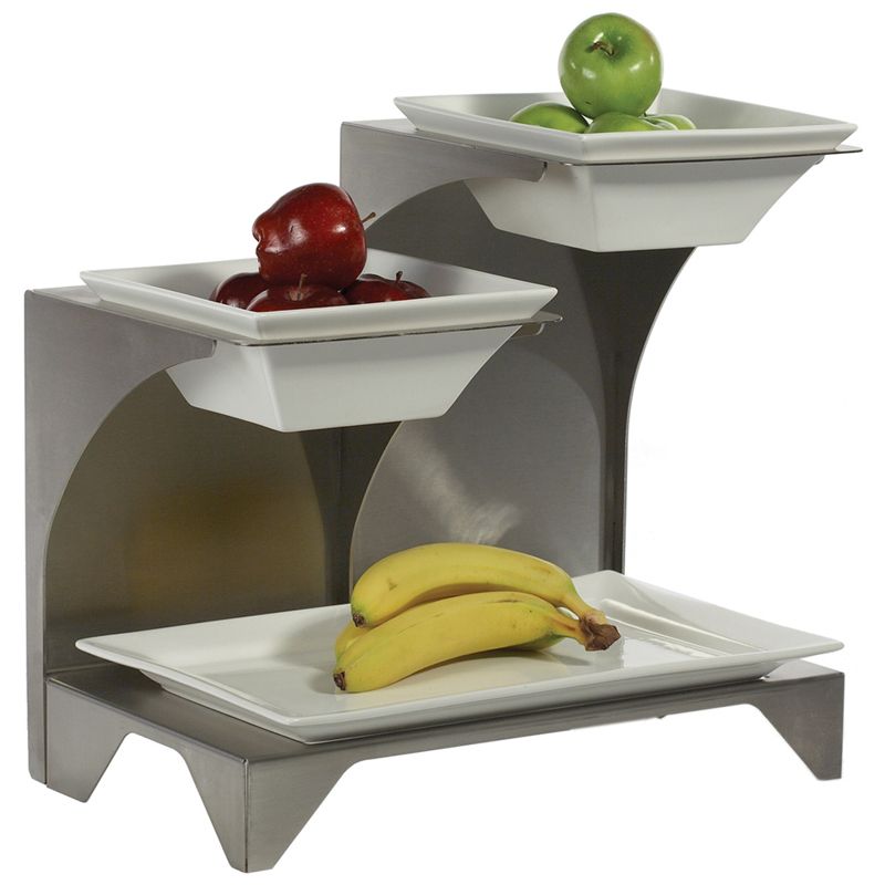 Buffet Euro Stahl S/S Multi Level Fruit Stand