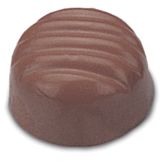 JB Prince 40 Form Ridged Dome Chocolate Mold