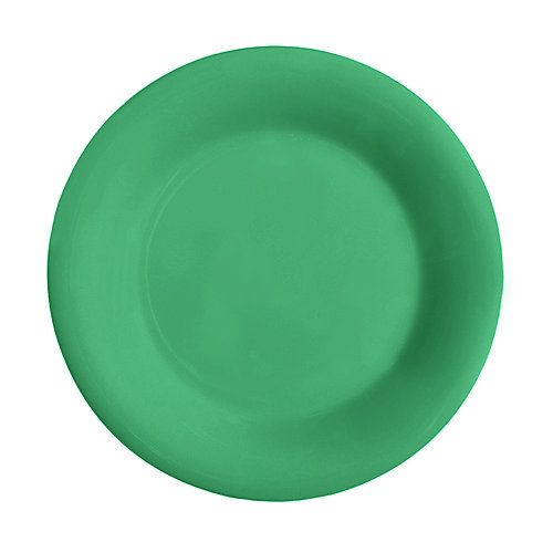 G.E.T. Diamond Mardi Gras&trade; Rainforest Green 7-1/2" Plate