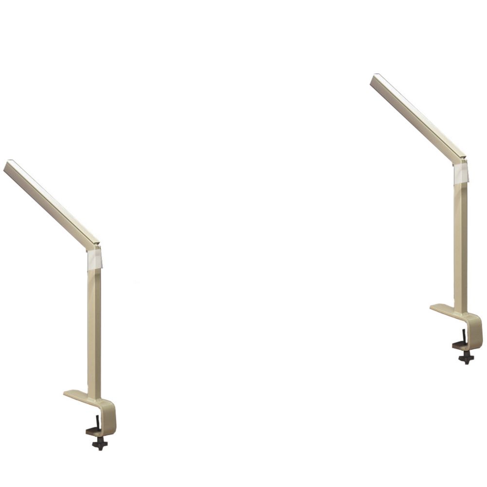 Cal-Mil&reg; Pair of Upright Brackets for Single face Sneezeguard