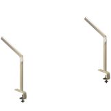 Cal-Mil&reg; Pair of Upright Brackets for Single face Sneezeguard