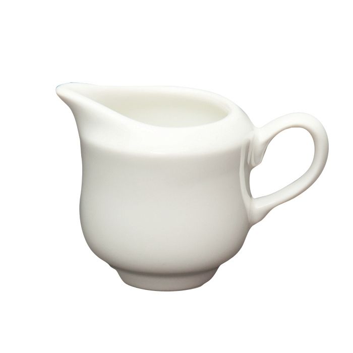 Homer Laughlin Ameriwhite&reg; Pristine&reg; White 8 oz Creamer