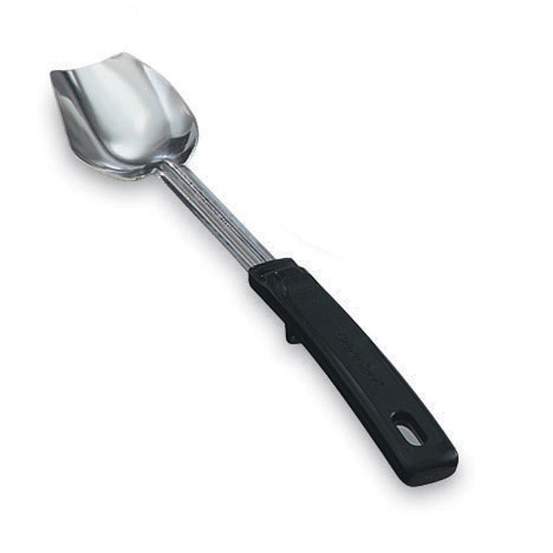Vollrath Solid 3-Sided S/S Basting Spoon w/ Blk. Grip 'N Serv Handle