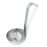 Jacob's Pride&reg; 1-Piece Heavy Duty 1 Oz Short Handle S/S Ladle