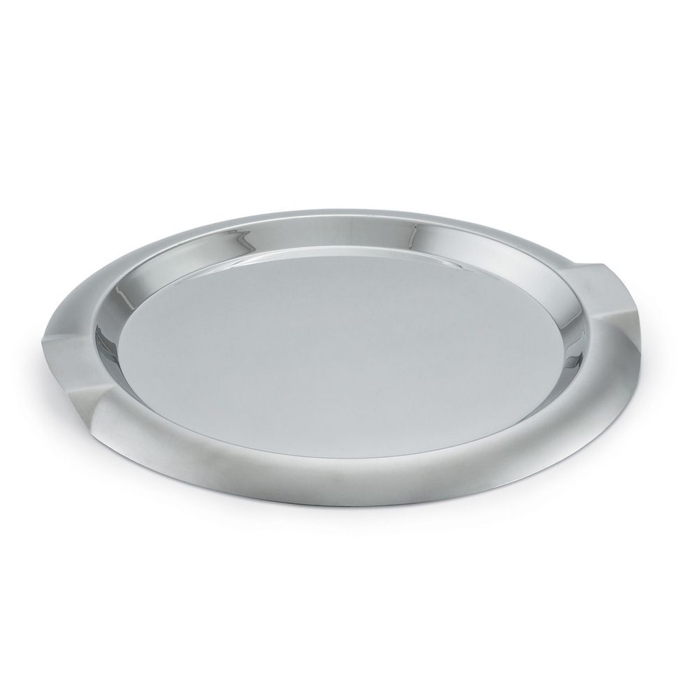 Vollrath&reg; S/S Small Round 12" Serving Tray