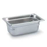 Super Pan 3 1/4 Size S/S Steam Table Pan, 5.1 Qt