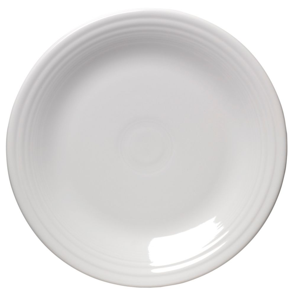 Homer Laughlin China Fiesta&reg; White 10&frac12;" Plate