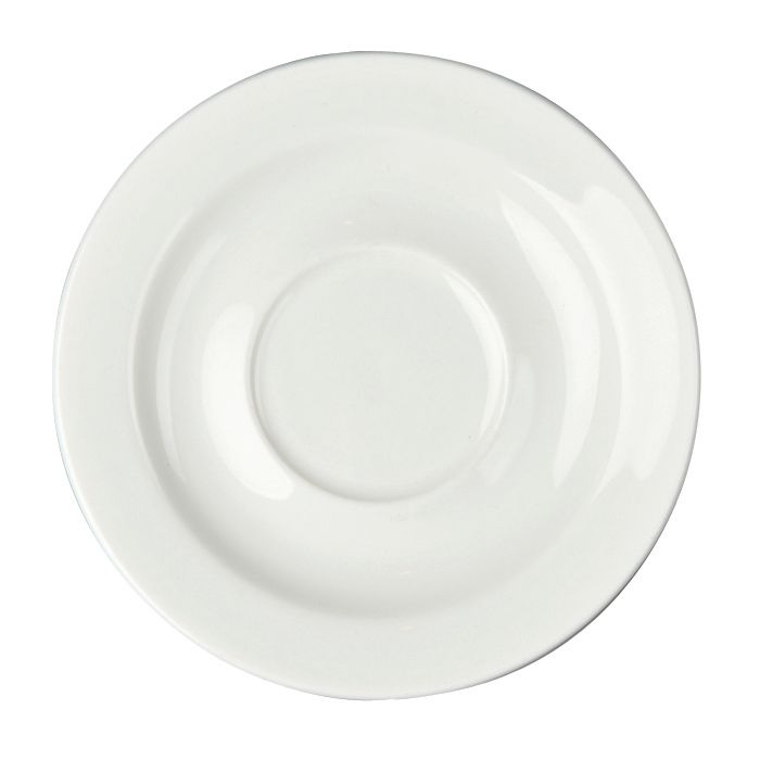 Homer Laughlin Ameriwhite&reg; Pristine&reg; 4-1/2" A.D. Saucer