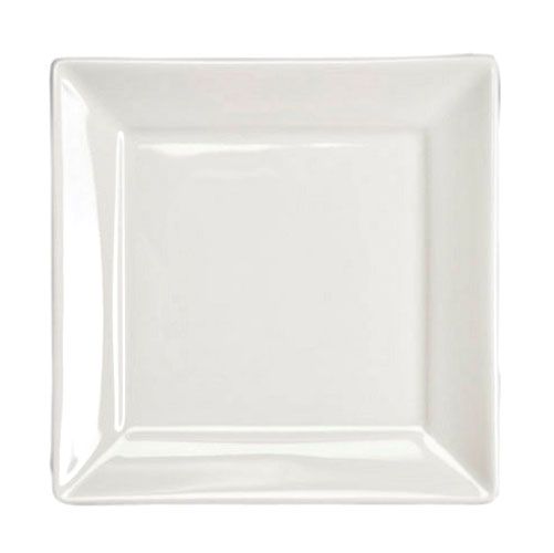 Homer Laughlin Ameriwhite&reg; Pristine&reg; 8.5 In Times Square Plate