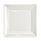 Homer Laughlin Ameriwhite&reg; Pristine&reg; 8.5 In Times Square Plate