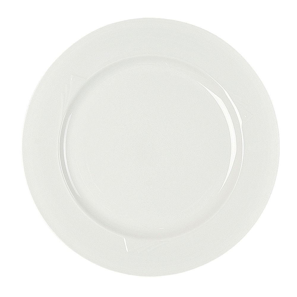Homer Laughlin Ameriwhite&reg; Milford&reg; White 7-3/8" Plate