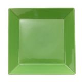 Homer Laughlin Colorations&trade; Shamrock Times Square 12" Plate