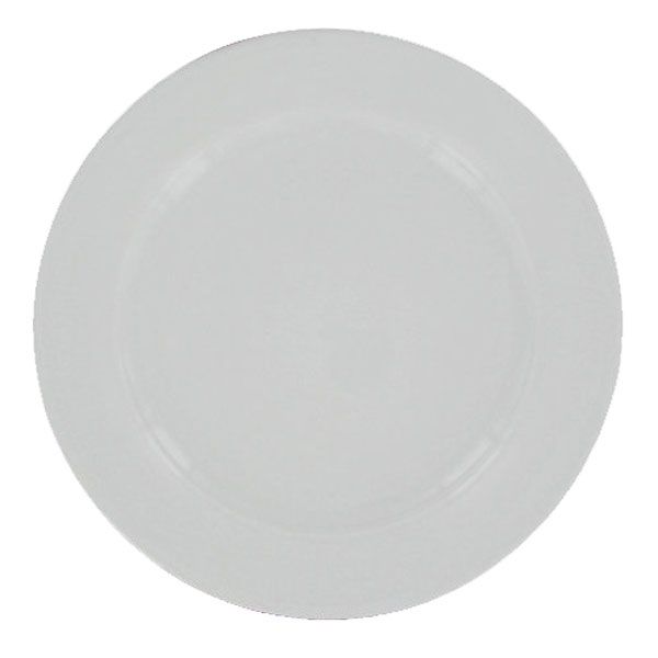 Blackwood Industries White Porcelain Plate