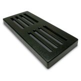 Delfin 24" x 10" x 2" Black Slotted Riser