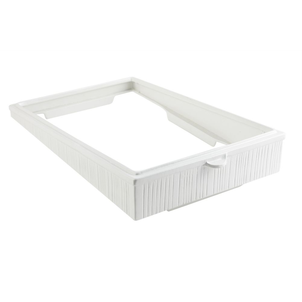 Bon Chef White Sandstone Full Size Riser