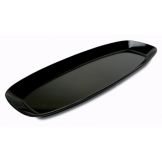 Delfin 10 Qt. Black Large Scale Salmon Platter