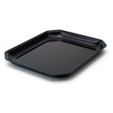 Delfin 12" x 10" Black Cut Corner Insert