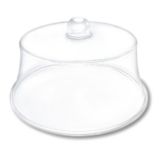 Delfin 10" x 6" Clear Flat Top Dome