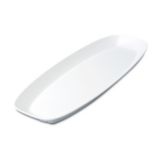 Delfin 10 Qt. White Large Scale Salmon Platter