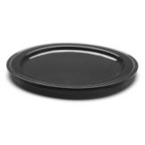 Elite Global Solutions Venetian 12" Black Oblong Plate