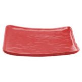 Elite Global Solutions Tuscany 13-1/2" Red Square Plate