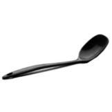 Elite Global Solutions 12" Solid Black Spoon