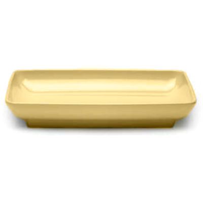 Elite Global Solutions Pappasan 14-1/2 x 8-1/2 Banana Crepe Platter