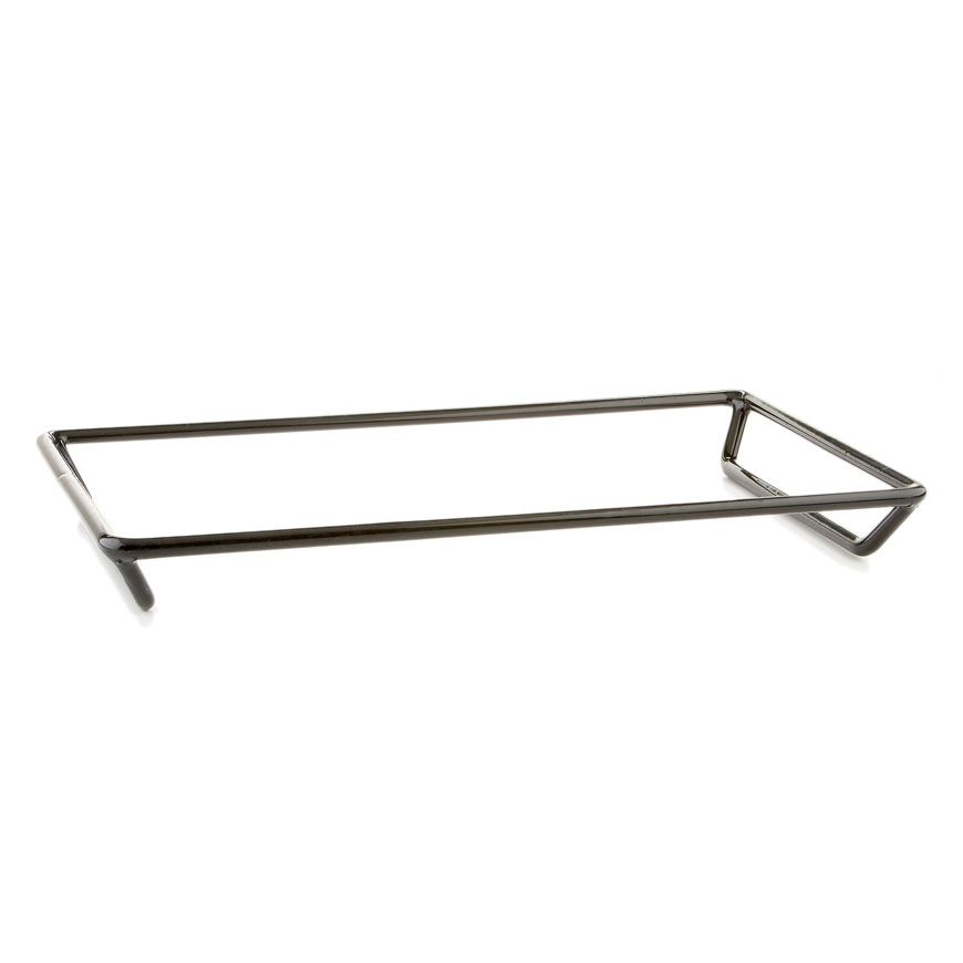 Black Rubber Riser, 12" x 20" x 2"