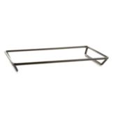 Black Rubber Riser, 12" x 20" x 2"