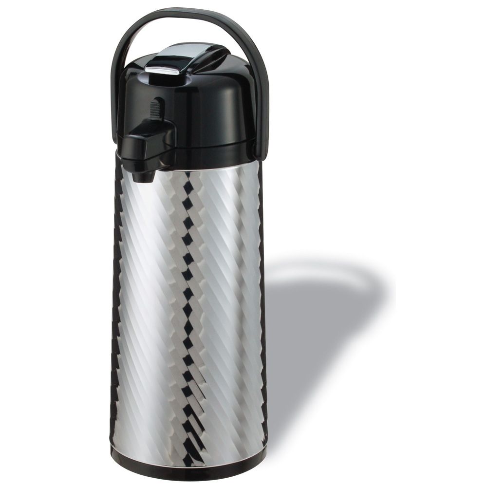 Service Ideas Eco Air&reg; S/S Jeweled Body 2.4 Liter Airpot