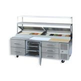 Randell&reg; 95" Refrig. Food Prep Table Model 8395NPCB