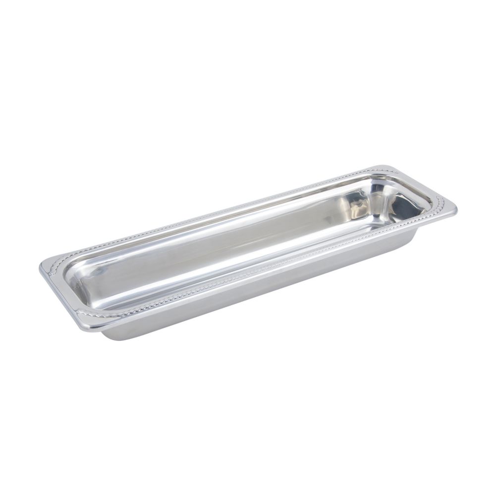 Bon Chef Laurel S/S Half Size Long 3 Qt Food Pan