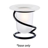 Candle Lamp&reg; Silvia Silver Vein Lamp Base