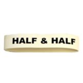 Service Ideas "Half and Half" Flavorband Label