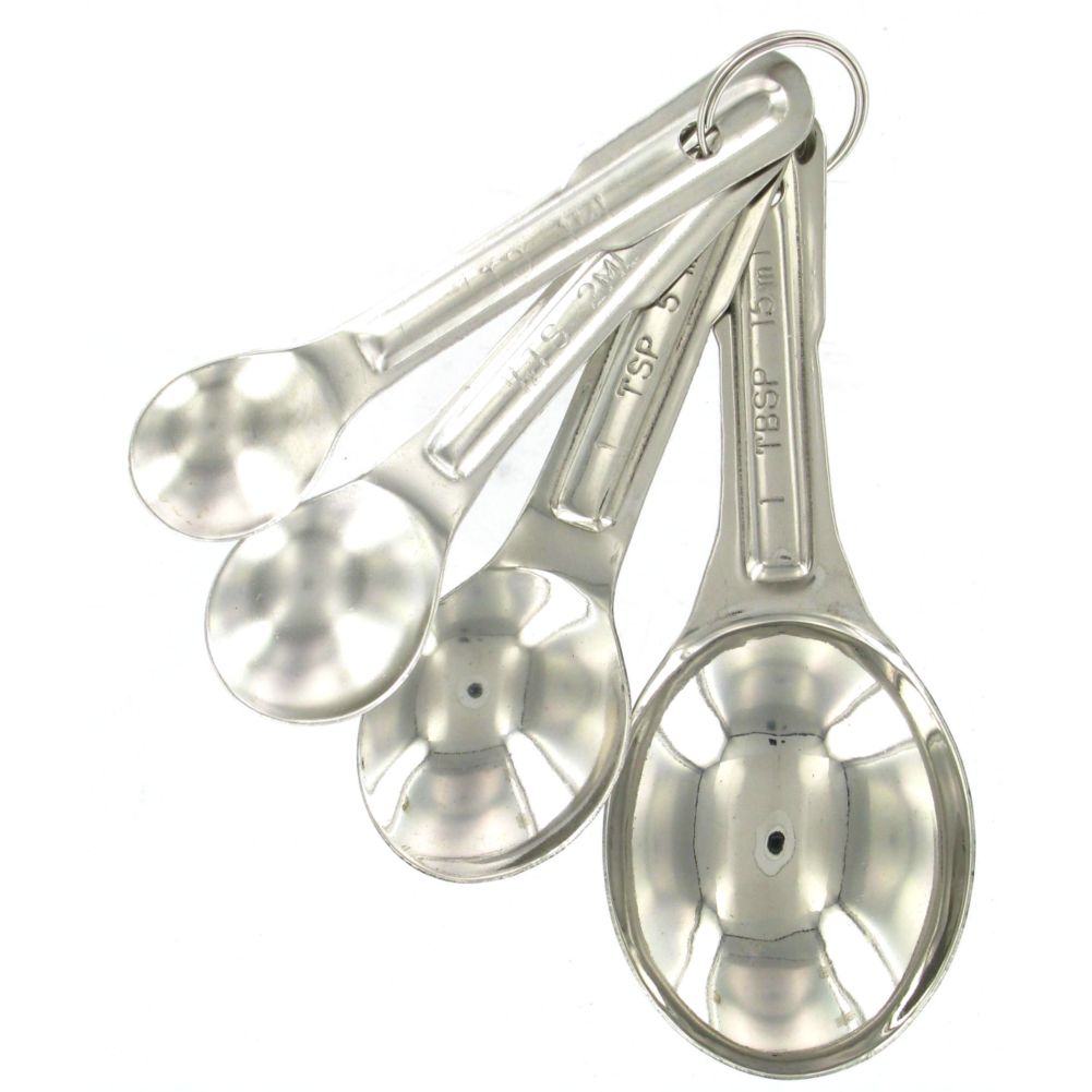 S/S 4-Piece Measuring Spoon Set