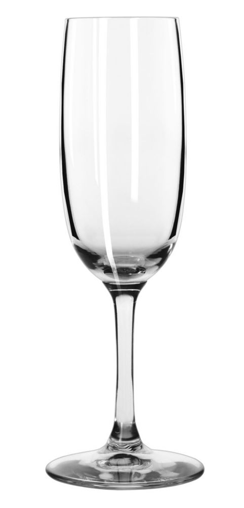Bristol Valley Sheer Rim / D.T.E. Flute Glass, 6 oz