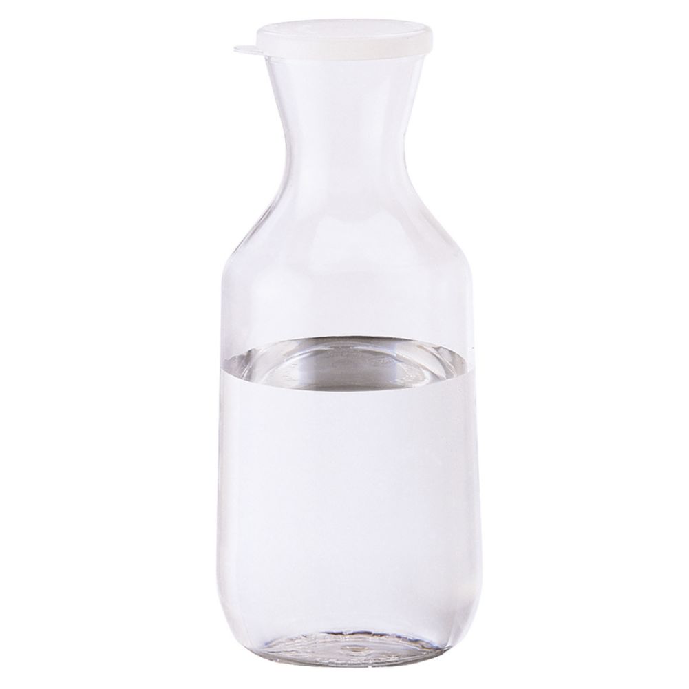 Cambro Clear Camwear&reg; Camliter&reg; 1.5 L Decanter w/ Lid