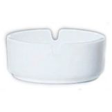 Cardinal Arcoroc White 3" Stacking Ashtray