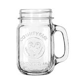 Libbey "County Fair"  16 Oz Drinking Jar